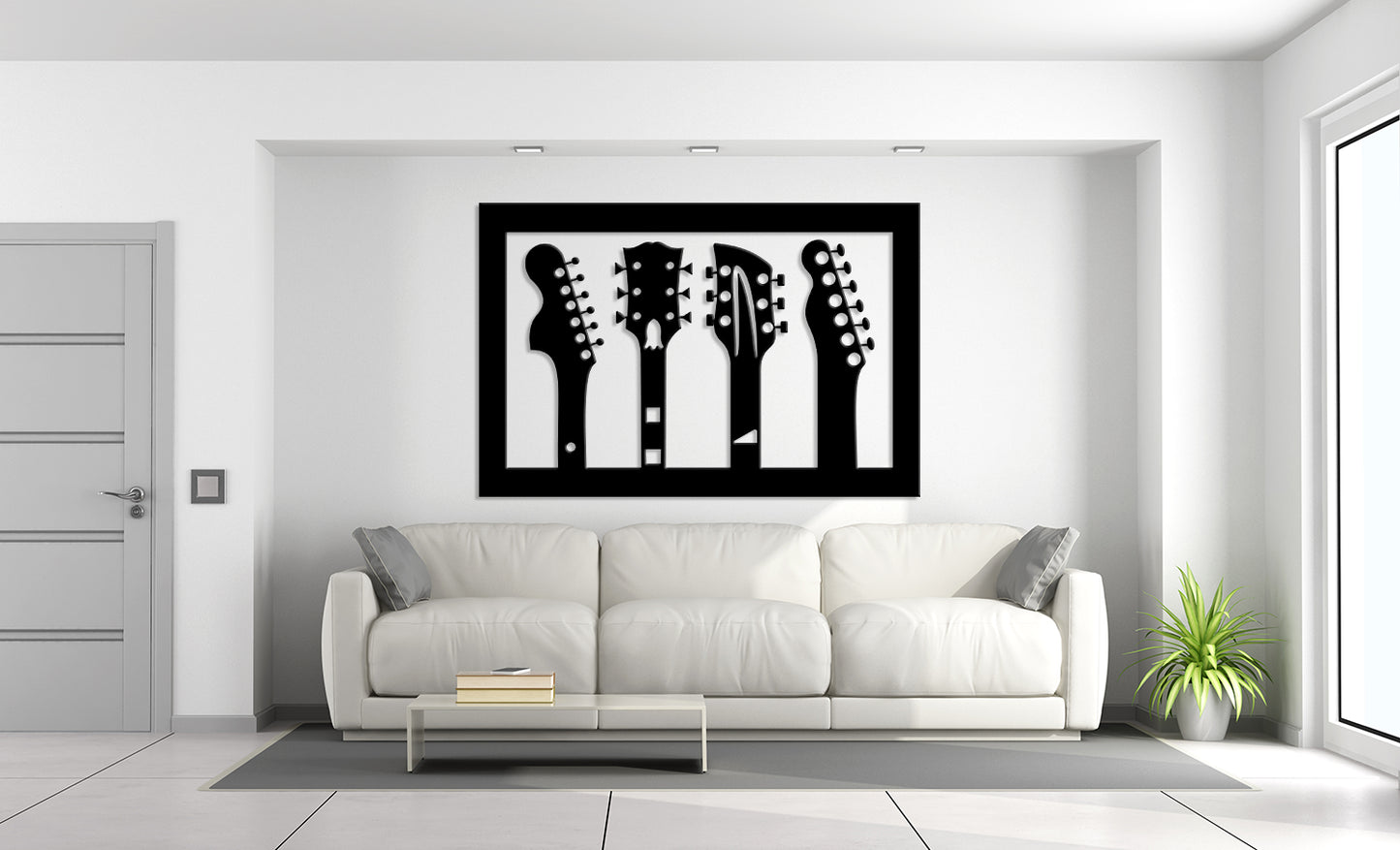Guitars – Exclusive Metal Wall Art Decor