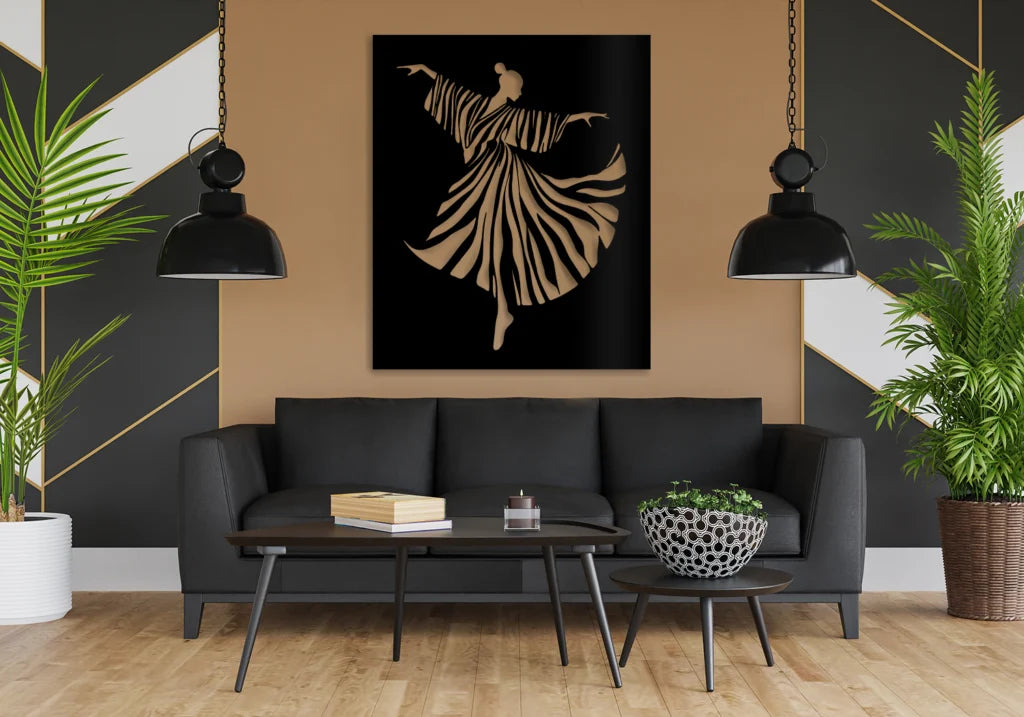The Dancer – Dance-Inspired Metal Wall Decor