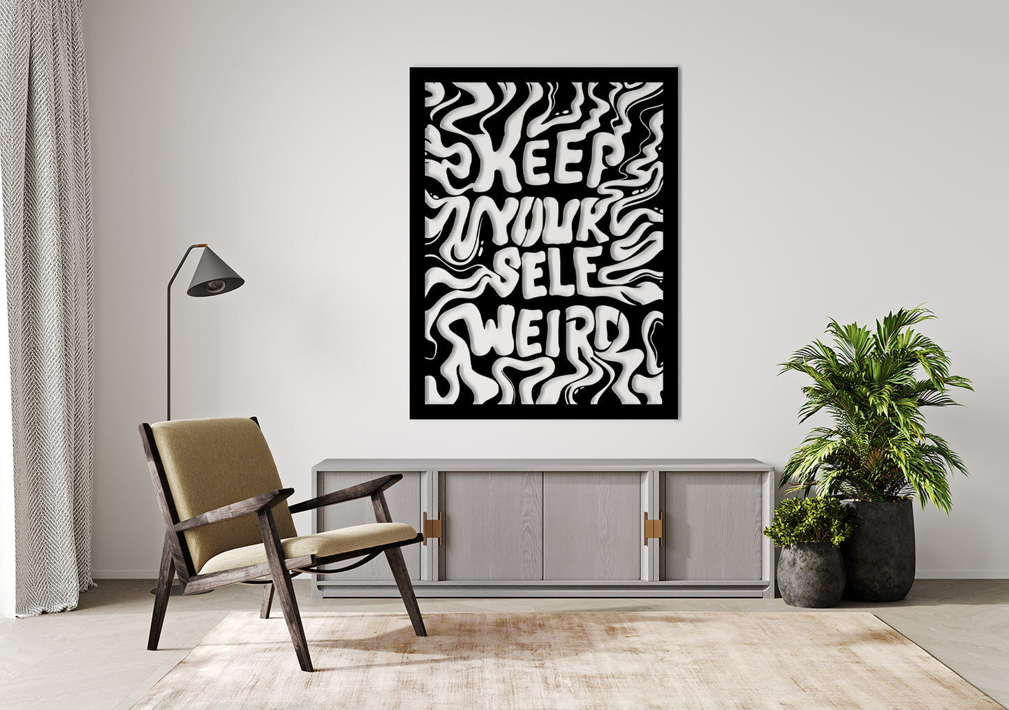Weird Metal Wall Art – Quote Metal Wall Decor