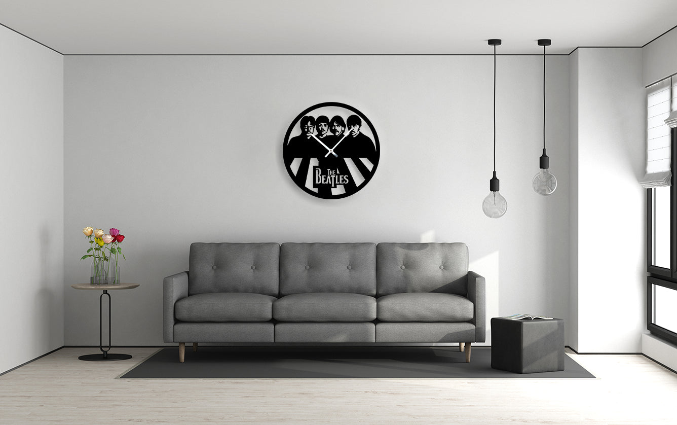 Beatles Metal Wall Clock – Metal Wall Decor