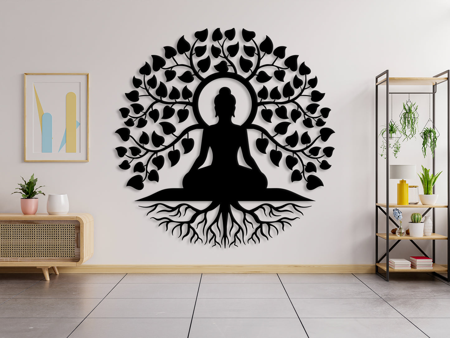 Buddha – Metal Wall Art for Peace & Mindfulness