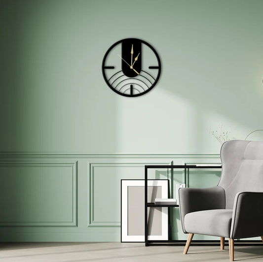 Rainbow Metal Wall Clock – Timepiece