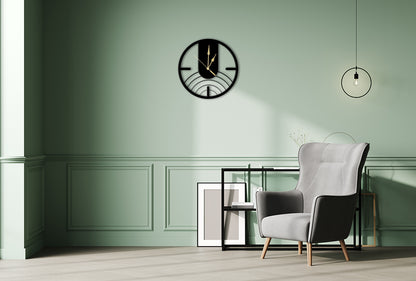Rainbow Metal Wall Clock – Timepiece