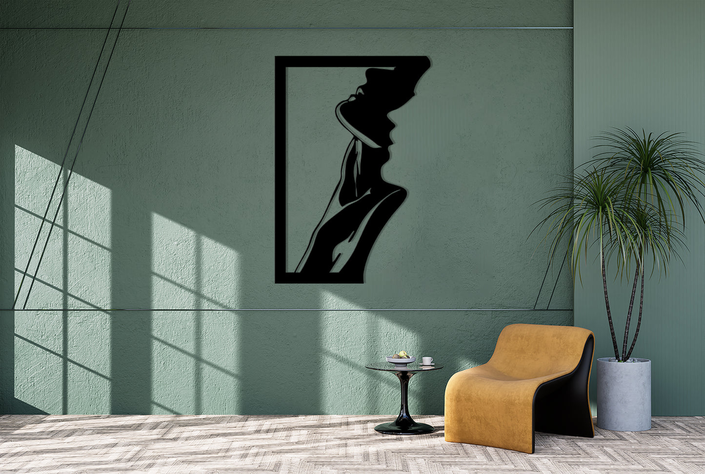 Romance Metal Wall Art – Love Themed Home Decor