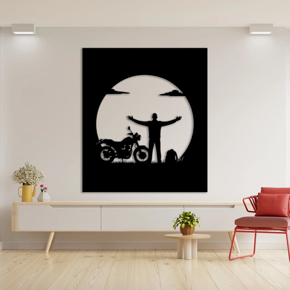 The Traveler Wall Decor – Imaginative Metal Wall Hanging